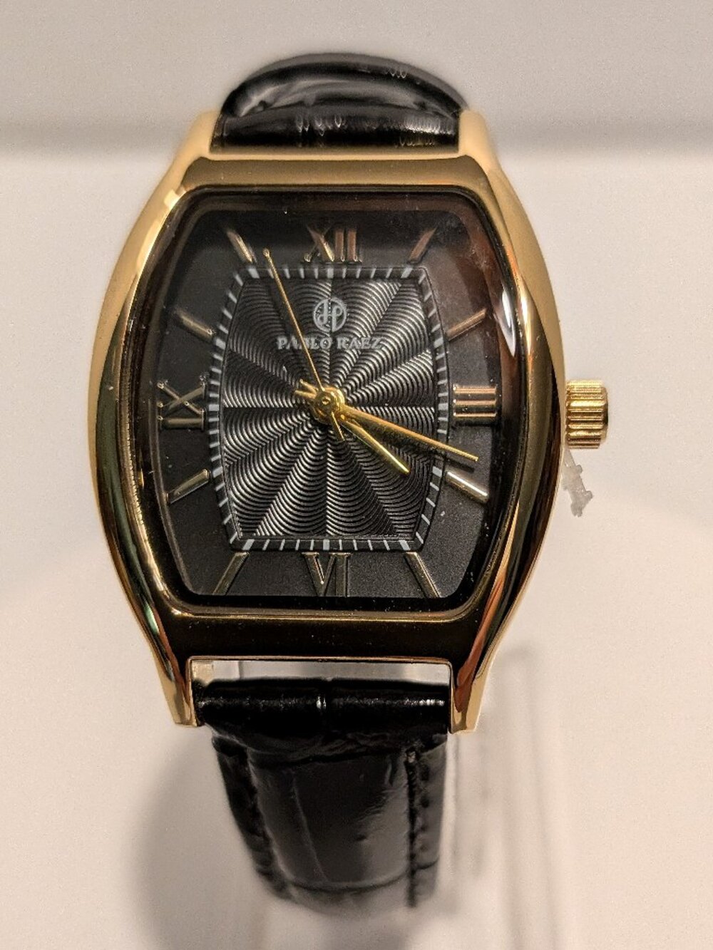 Elegant, Ladies Designer Gold Plated Watch by Pablo Raez
